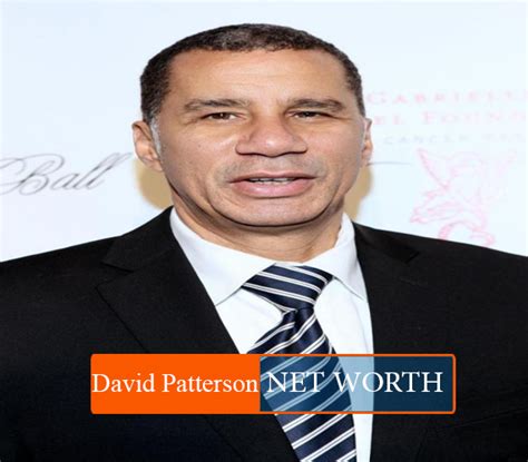 david patterson net worth